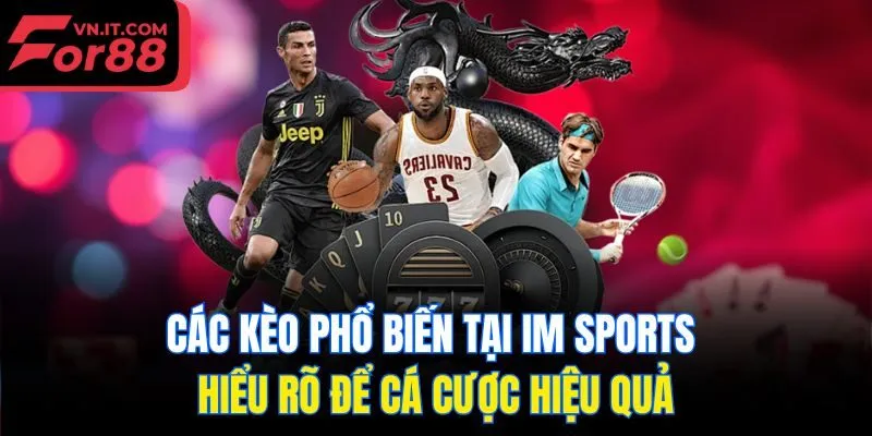 Các kèo phổ biến tại IM Sports – hiểu rõ để cá cược hiệu quả