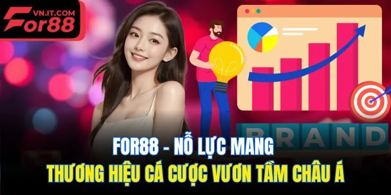 For88 - Nỗ lực mang thương hiệu cá cược vươn tầm Châu Á